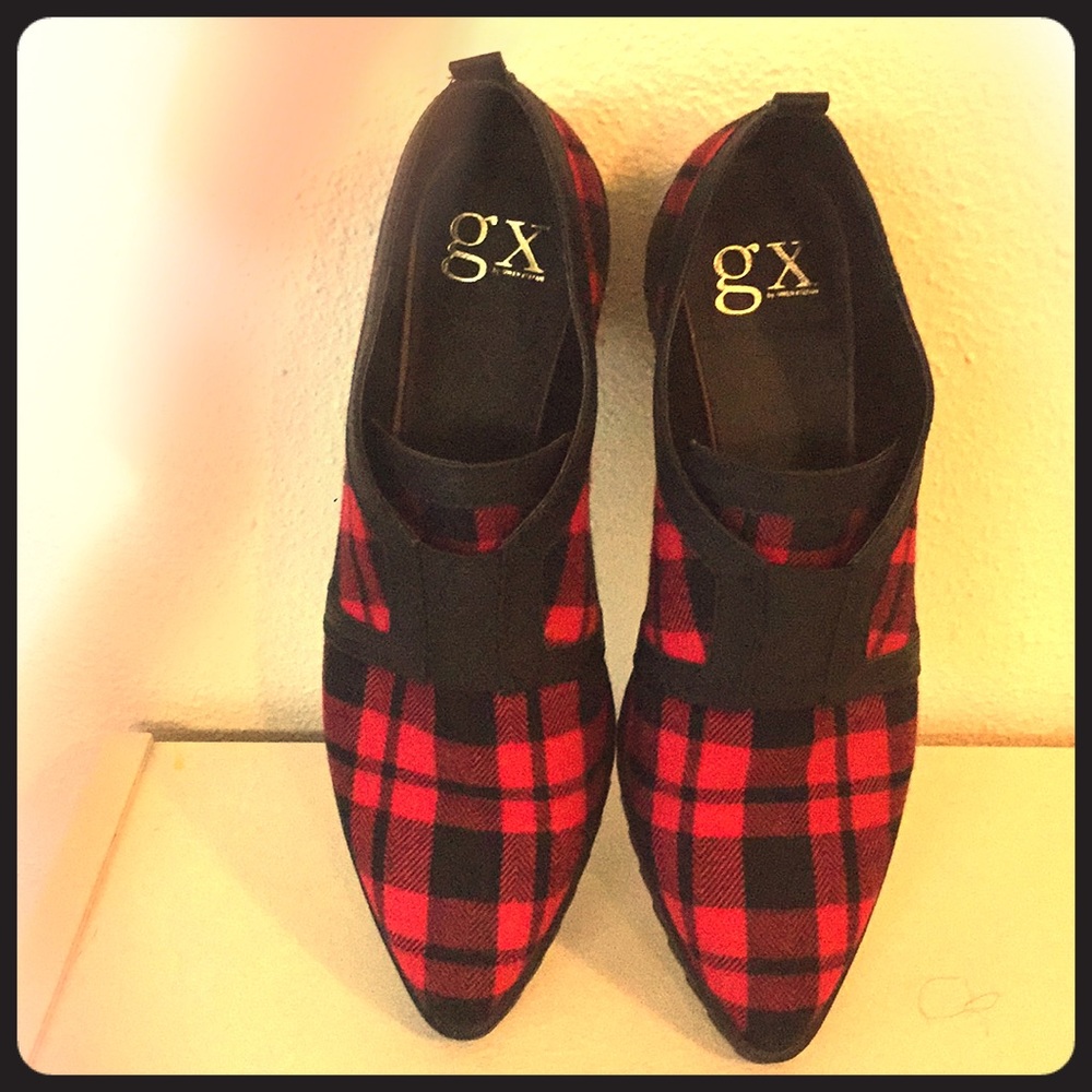 Gx by Gwen Stefani Thief plaid loafers